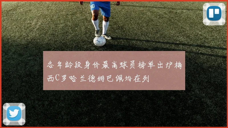 各年龄段身价最高球员榜单出炉梅西C罗哈兰德姆巴佩均在列